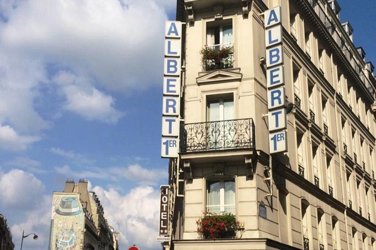 Hotel Albert 1Er Paris Lafayette Exterior foto